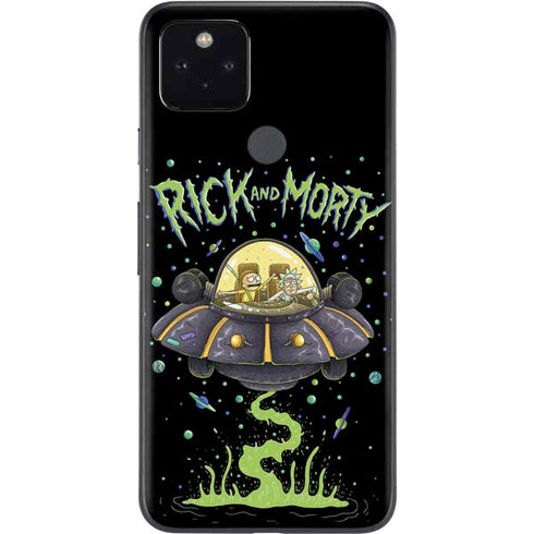 Adult Swim Rick and Morty Spaceship Google Pixel 4a 5G Skin